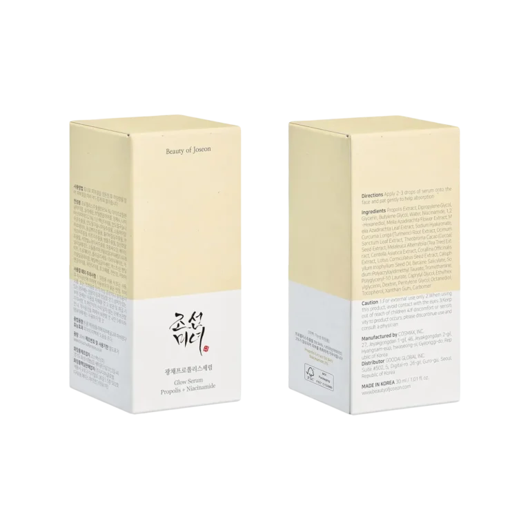 Beauty of Joseon Propolis and Niacinamide Glow Serum Packing