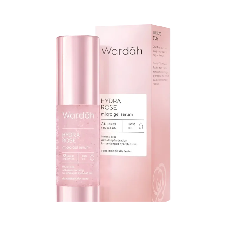 Wardah Hydra Rose Micro Gel Serum box