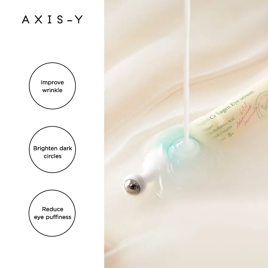 AXIS-Y Vegan Collagen Eye Serum key benefits