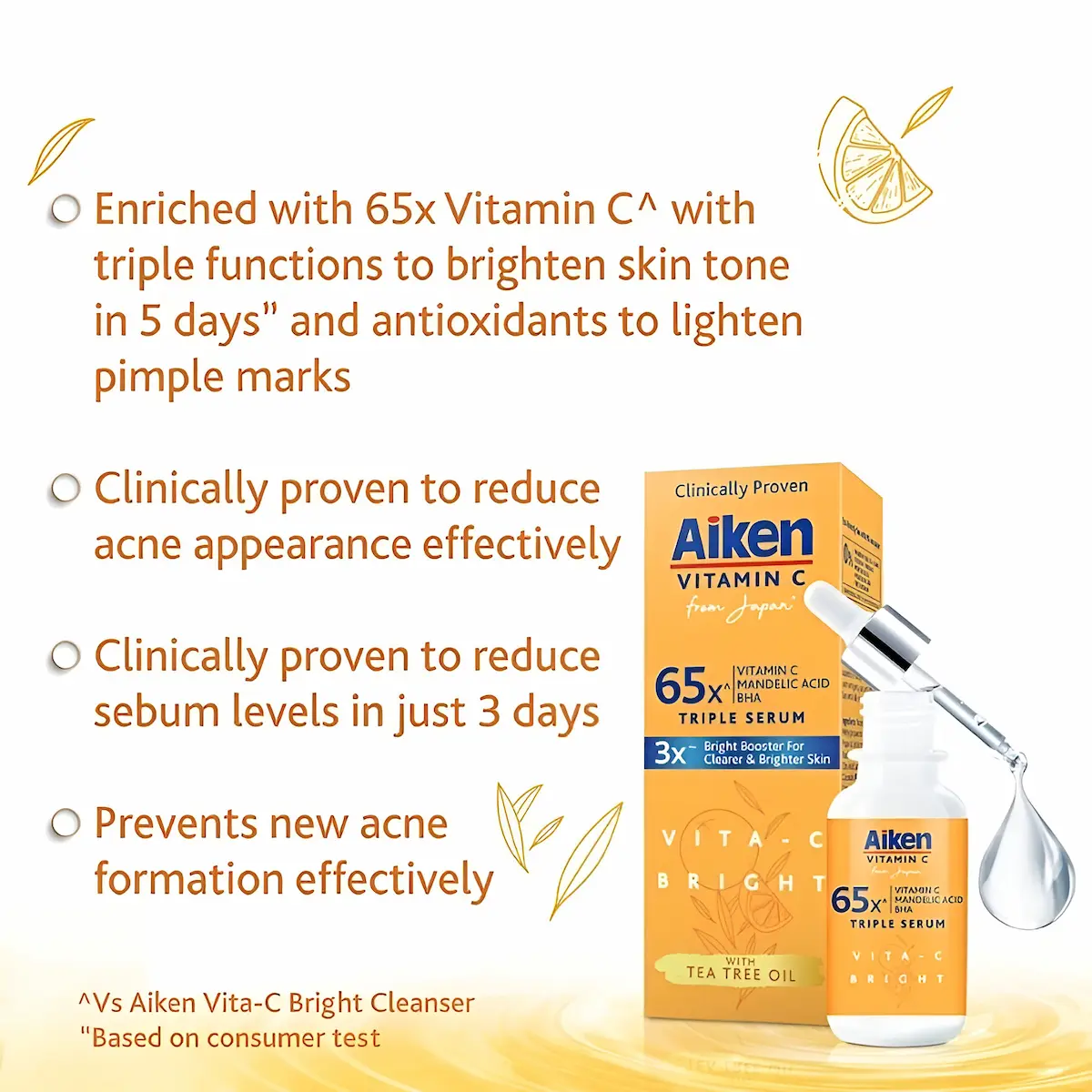 Aiken Vita-C Brightening Serum all benefits