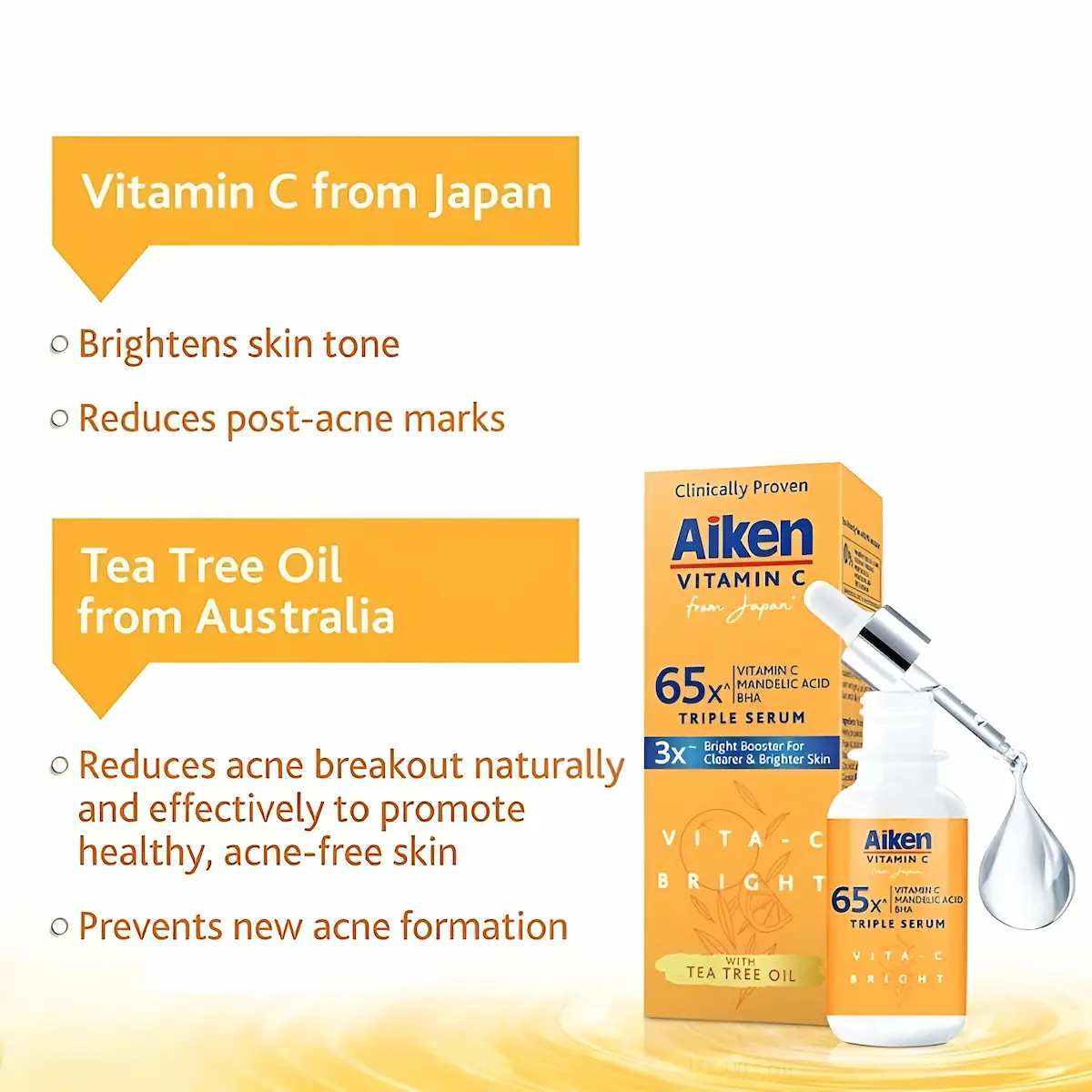 Aiken Vita-C Brightening Serum benefits