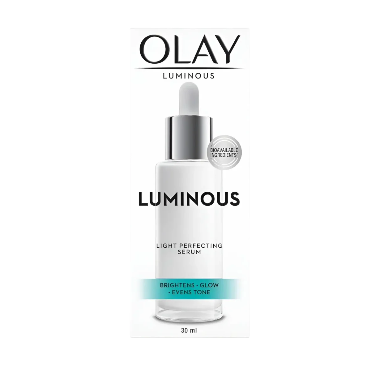 OLAY White Radiance Light Perfecting Essence Serum box